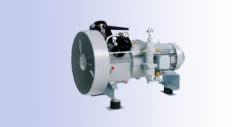 two stage air cooled pressure compressor