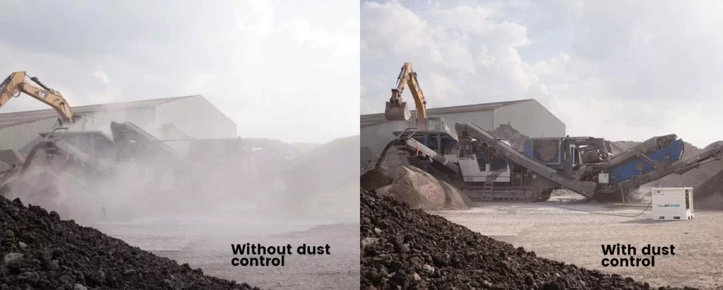 dust and odor suppression system