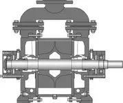 hermetic liquid ring vacuum pump type lvpg