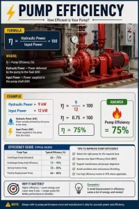 Pump Efficiency