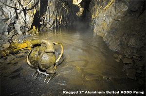 AODD Pump for mining