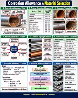 Corrosion Allowance (CA)