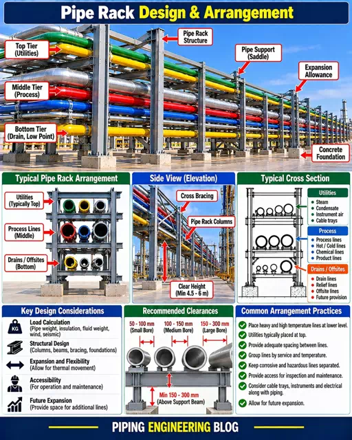 แนวทางการออกแบบและการจัดวางการรองรับท่อ