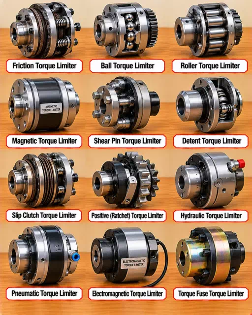 Torque Limiters VS Over running clutch