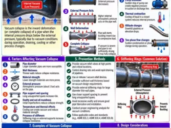 Vacuum Collapse in pipe line or pressure vessel or tank